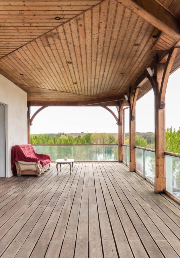 La Decouverte, Jacuzzi, Sauna, Et Terrasse Avec Vue Sur Lac A La Campagne Entre Toulouse Et Auch Catonvielle Exterior photo